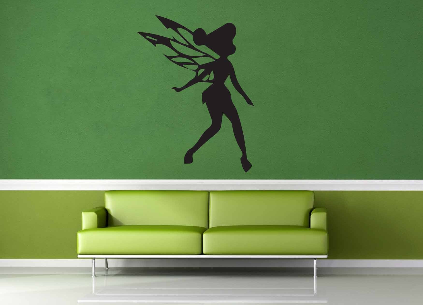 Tinkerbell Silhouette - Wall Decal - No 2 - geekerymade