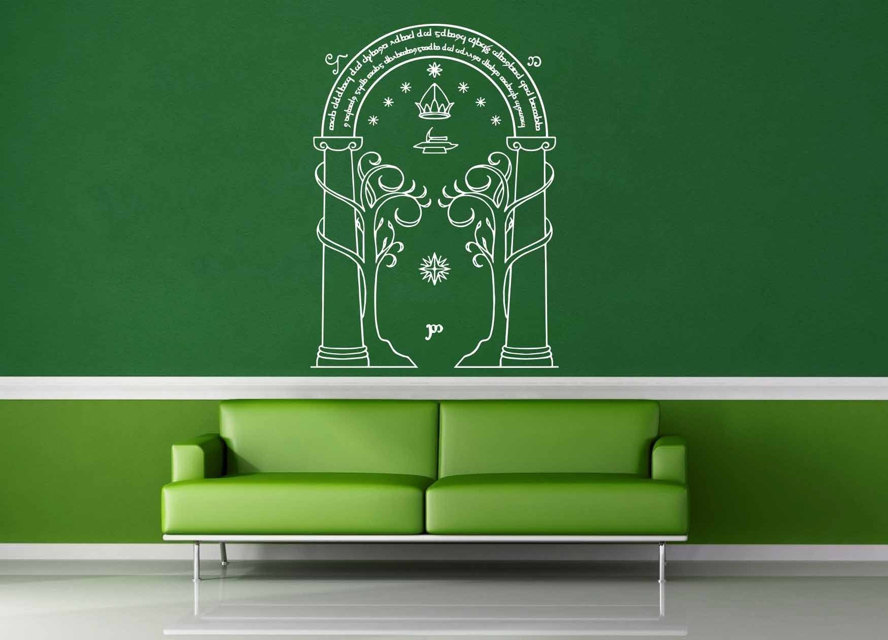 Door of Dorrin - Tolkien - Wall Decal - geekerymade
