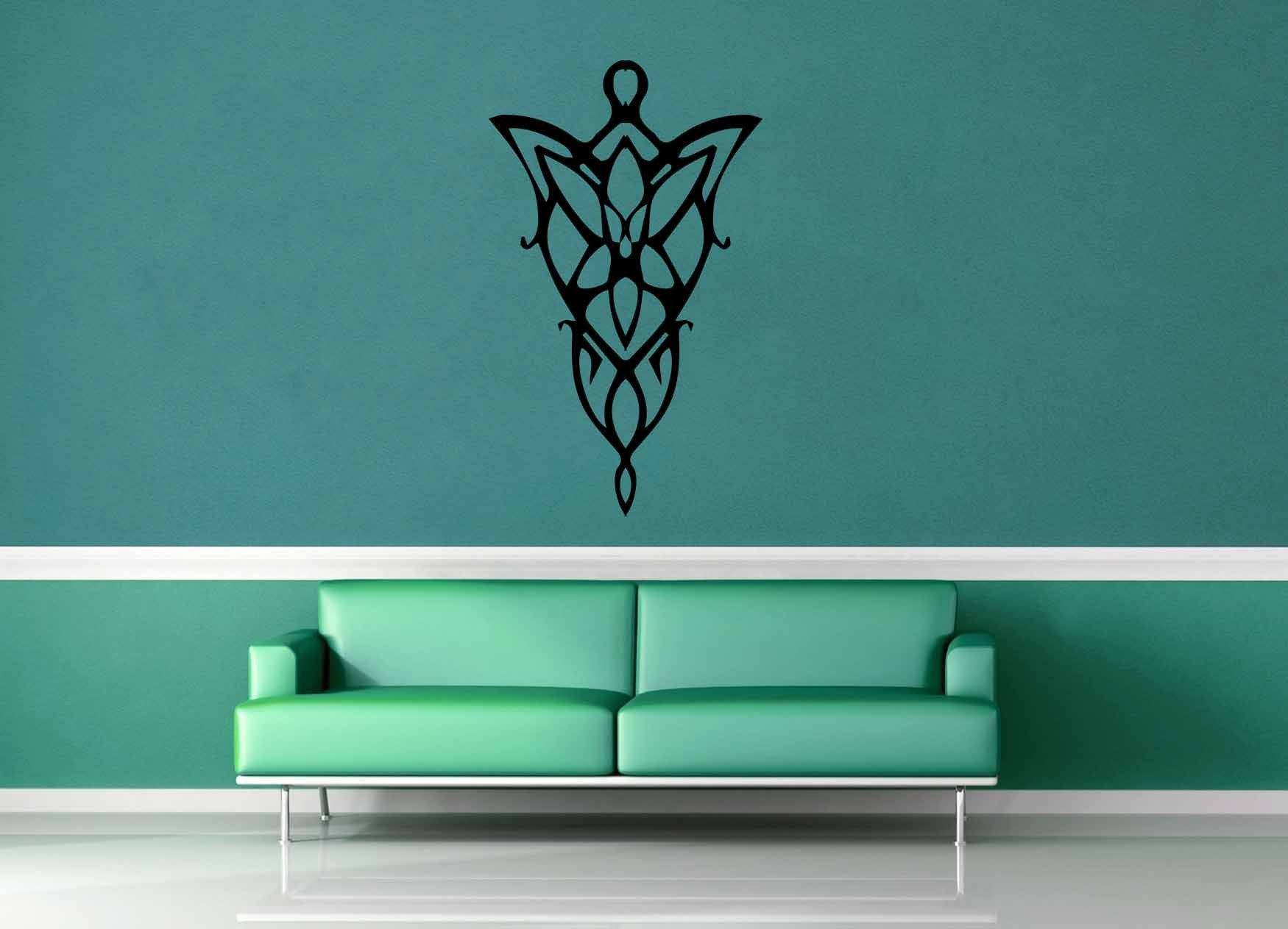 Elven Necklace - Tolkien - Wall Decal - geekerymade