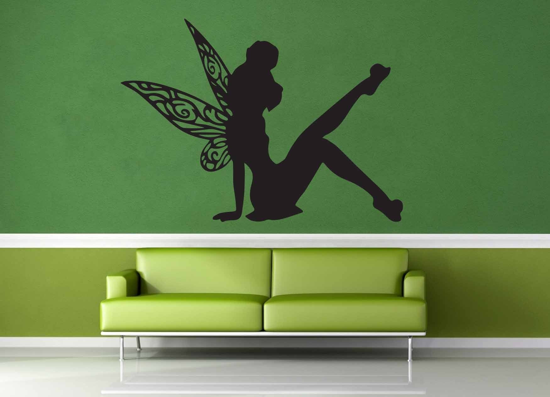 Tinkerbell Silhouette - Wall Decal - No 3 - geekerymade