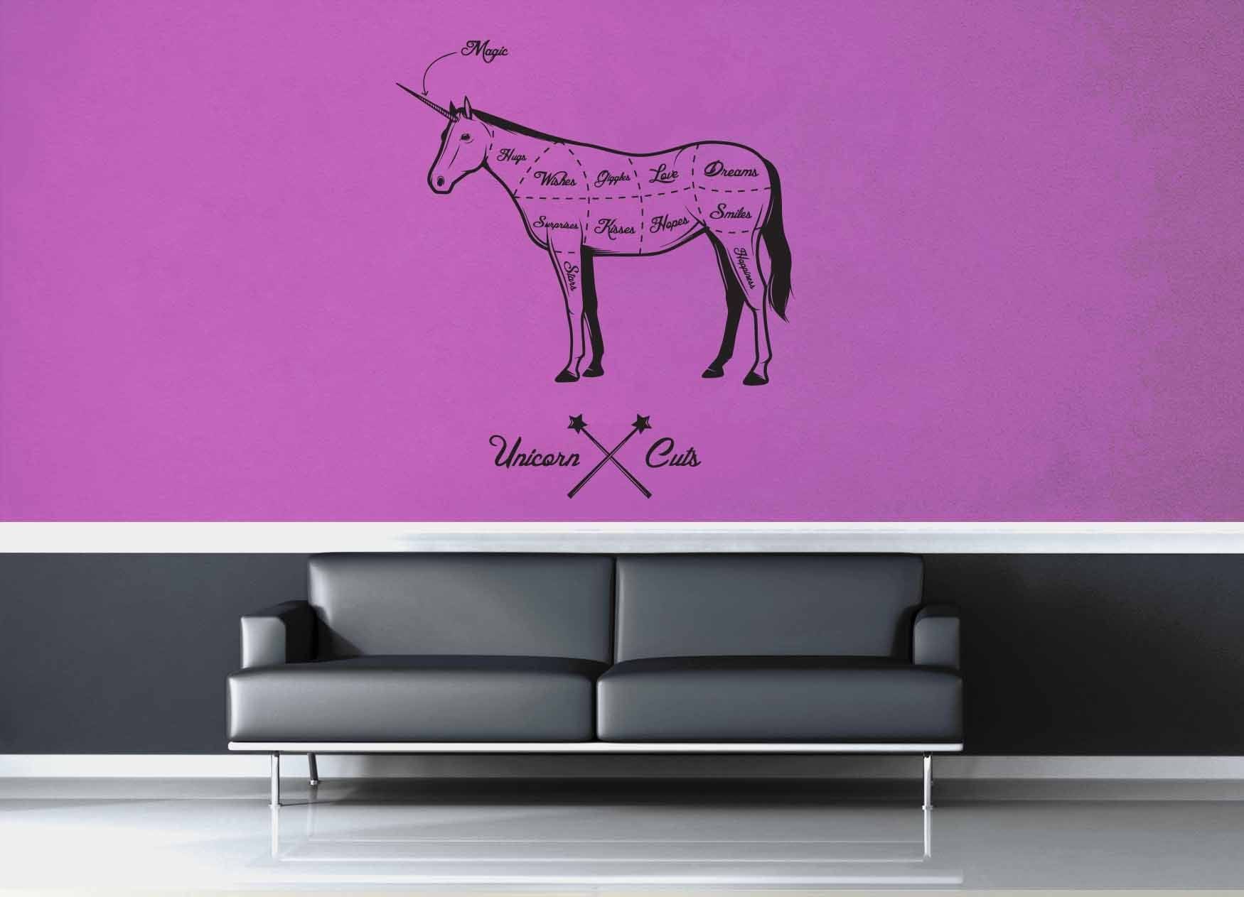 Unicorn Cuts - Wall Decal - geekerymade