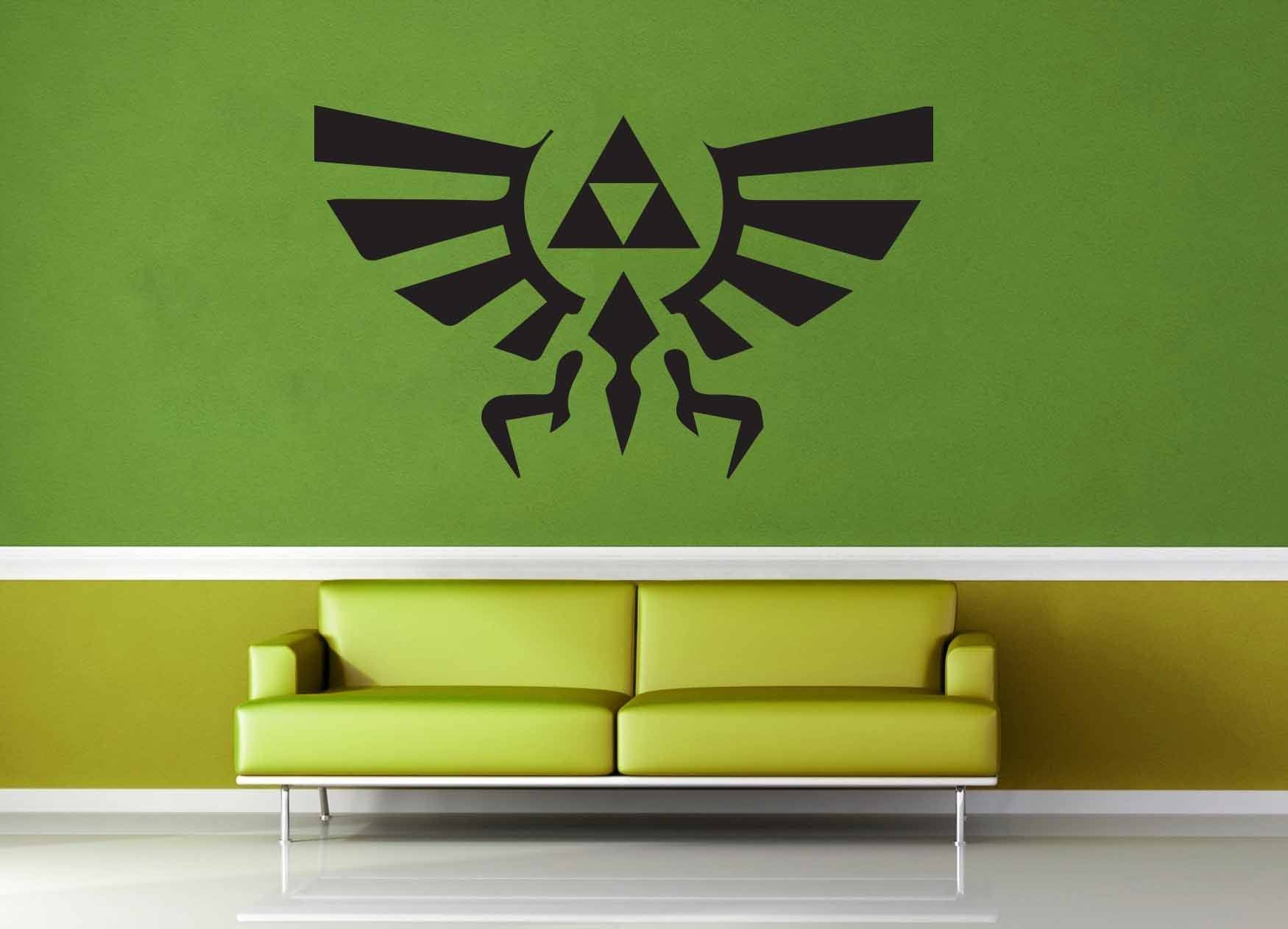 Hyrule Crest - Legend of Zelda - Wall Decal - geekerymade